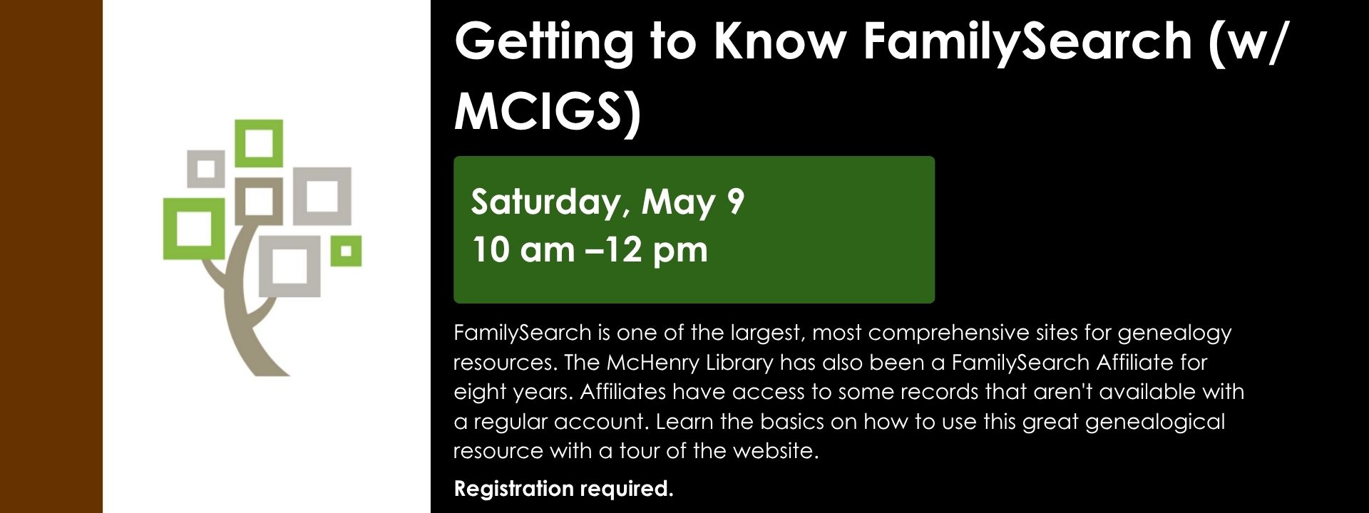 FamilySearch may 9